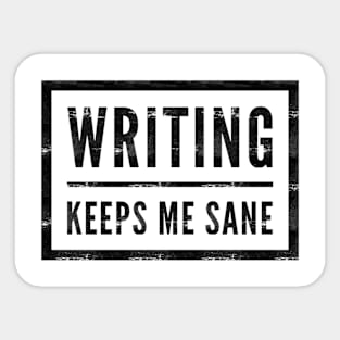 Author Poet Write Writer Humor Sticker